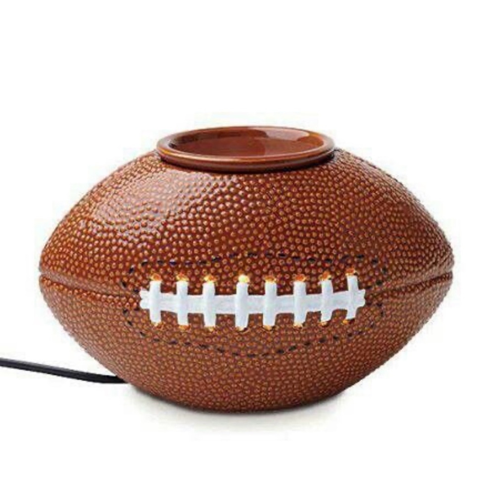 Partylite Football warmer for wax melts or scented oil.